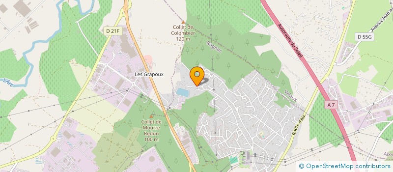 localisation de l'entreprise MONSIEUR TIEN THANH NGO  ROGNAC