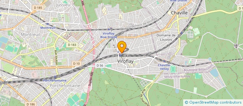 localisation de l'entreprise MONSIEUR TIEN VINH NGUYEN  VIROFLAY