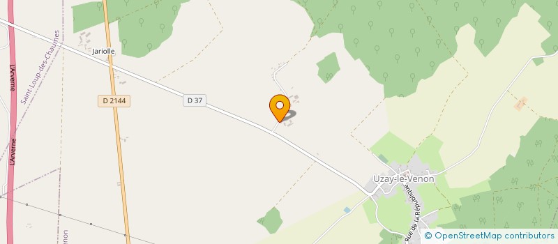 localisation de l'entreprise MONSIEUR TIEO HOFSTEDE  UZAY-LE-VENON