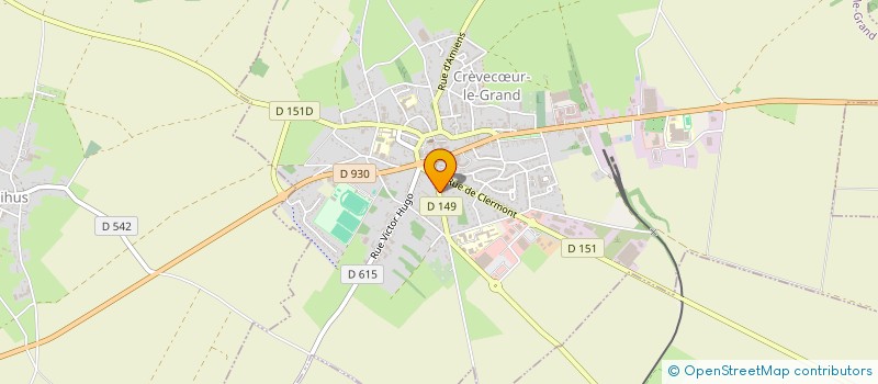 localisation de l'entreprise MONSIEUR TIERRY JAONAH  CREVECUR-LE-GRAND