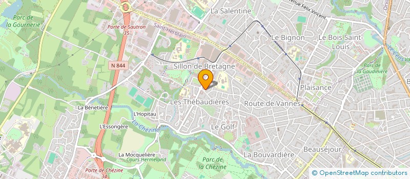 localisation de l'entreprise MONSIEUR TIFAINE MINOT  SAINT-HERBLAIN