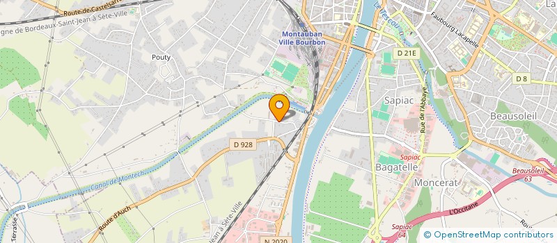 localisation de l'entreprise MONSIEUR TIFEN RABINEAU  MONTAUBAN
