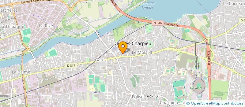 localisation de l'entreprise MONSIEUR TIGRAN ABRAMYAN  VILLEURBANNE