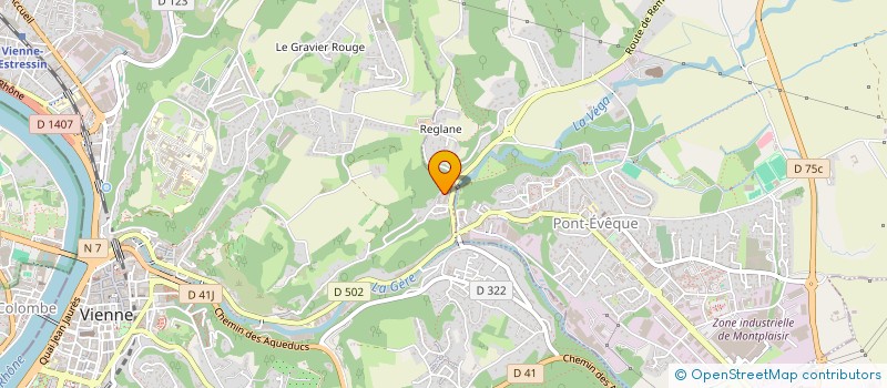 localisation de l'entreprise MONSIEUR TIGRAN GEVORKIAN à VIENNE