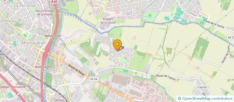 localisation de l'entreprise MONSIEUR TIGRAN PETROSYAN  SAINT-ORENS-DE-GAMEVILLE