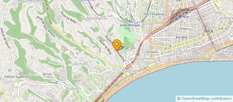 localisation de l'entreprise MONSIEUR TIGRAN PILOYAN à NICE