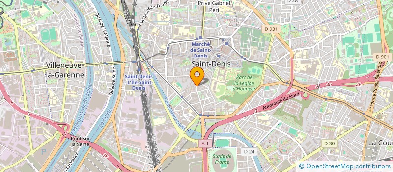 localisation de l'entreprise MONSIEUR TIHOMIR DIMITROV à SAINT-DENIS