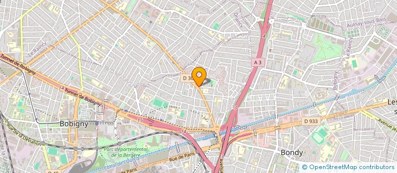 localisation de l'entreprise MONSIEUR TIJAN NDONGO  BOBIGNY