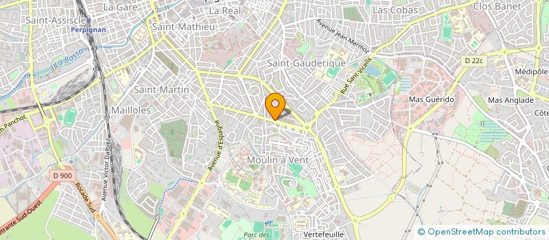 localisation de l'entreprise MONSIEUR TIJANI AMEKRANE à PERPIGNAN