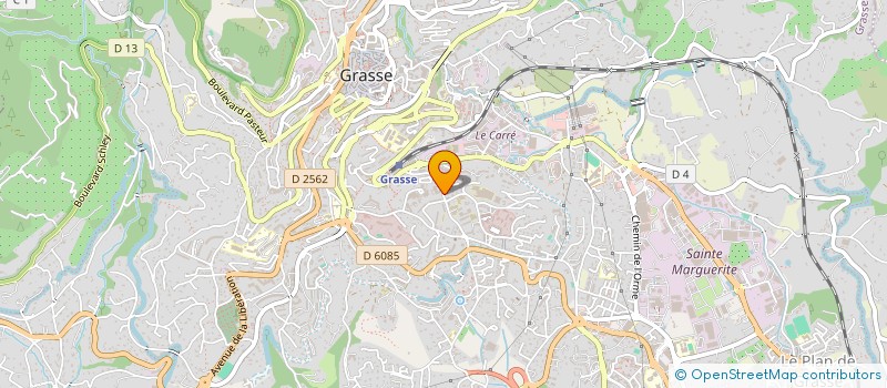 localisation de l'entreprise MONSIEUR TIJANI BOUKHRIS  GRASSE