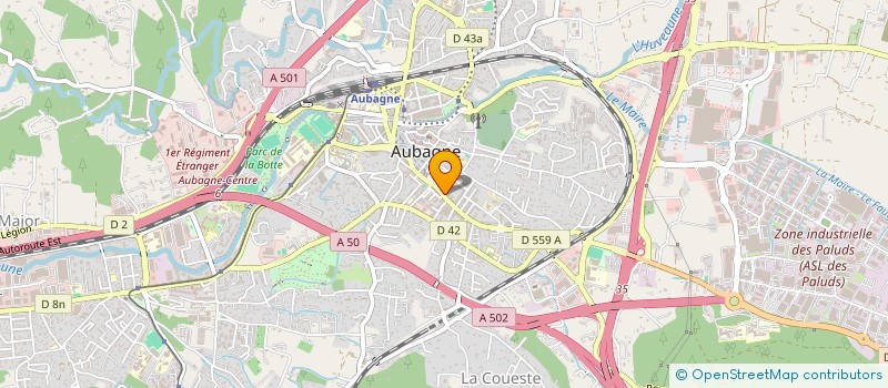 localisation de l'entreprise MONSIEUR TIJANI ERRAHMOUNI à AUBAGNE
