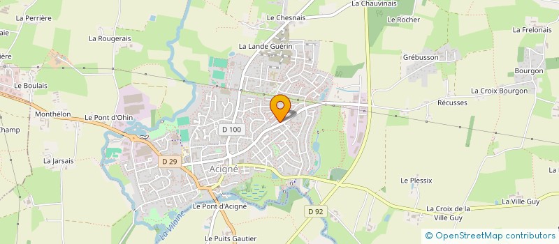 localisation de l'entreprise MONSIEUR TIJANI FATHANE  ACIGNE