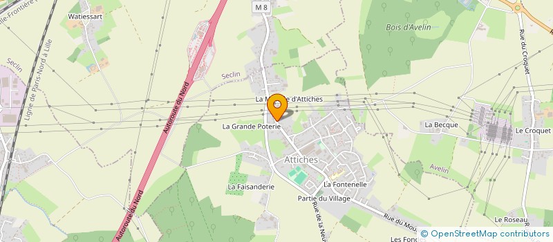 localisation de l'entreprise MONSIEUR TIJANI IADADAINE  ATTICHES