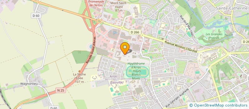 localisation de l'entreprise MONSIEUR TIJANY ALI MOHAMED à ARRAS