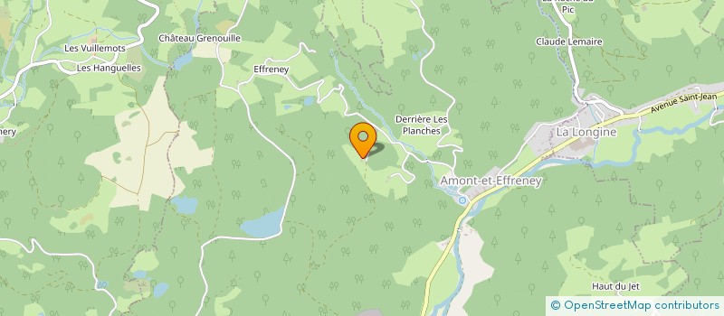 localisation de l'entreprise MONSIEUR TILL BEGALL  AMONT-ET-EFFRENEY