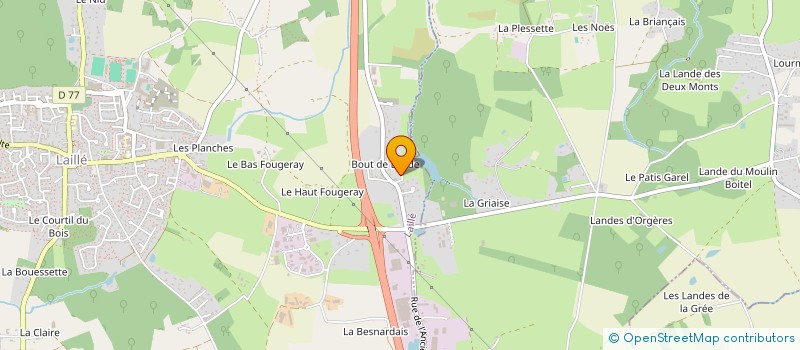 localisation de l'entreprise MONSIEUR TILL BISQUAY  LAILLE