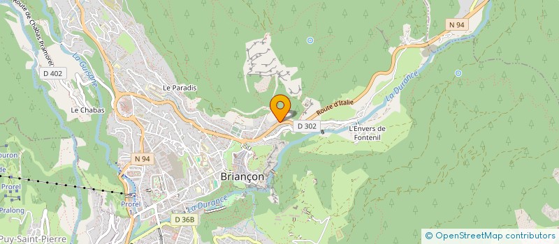 localisation de l'entreprise MONSIEUR TILL HUF-GABRIEL à BRIANCON