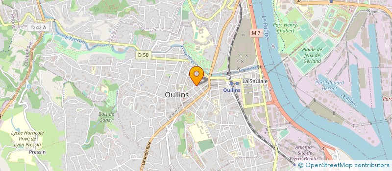 localisation de l'entreprise MONSIEUR TILL MARTIN-PHIPPS à OULLINS-PIERRE-BENITE
