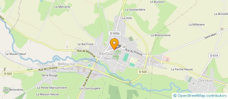 localisation de l'entreprise MONSIEUR TILMAN EICHHORN à REMALARD-EN-PERCHE
