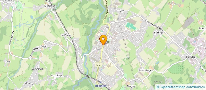 localisation de l'entreprise MONSIEUR TIM COUTURIER à REIGNIER-ESERY