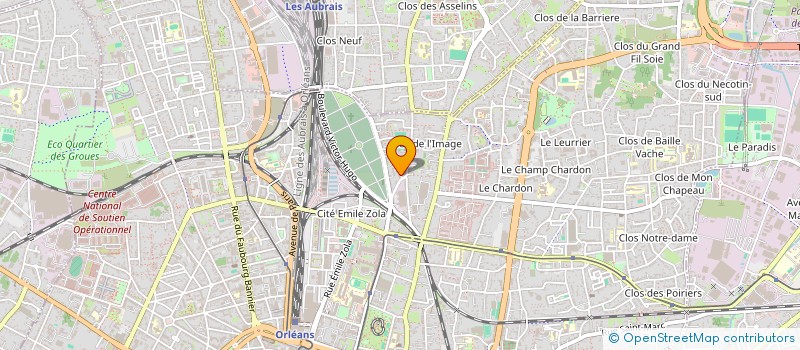localisation de l'entreprise MONSIEUR TIM FROMENTIN  ORLEANS