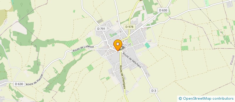 localisation de l'entreprise MONSIEUR TIM GIRAUD  PLAUZAT