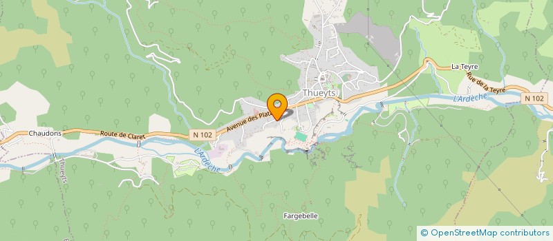 localisation de l'entreprise MONSIEUR TIM GUTTORMSEN  THUEYTS