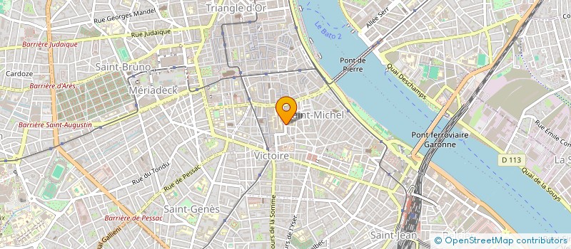 localisation de l'entreprise MONSIEUR TIM JOUEN  BORDEAUX