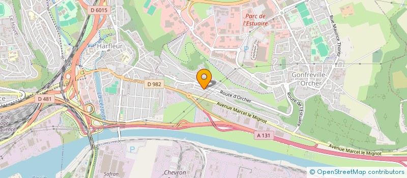 localisation de l'entreprise MONSIEUR TIM LEBOURG  GONFREVILLE-L'ORCHER