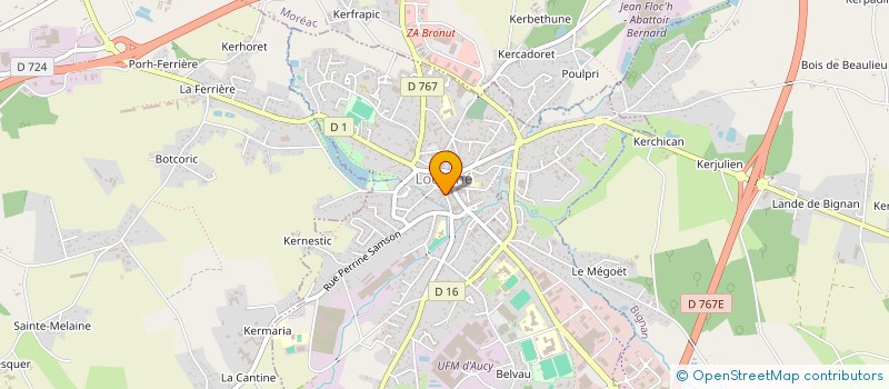 localisation de l'entreprise MONSIEUR TIM MOREAC  SAINT-NOLFF