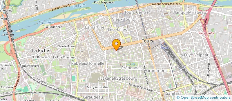 localisation de l'entreprise MONSIEUR TIM NOORLANDER  TOURS