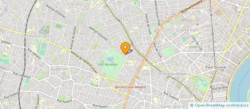 localisation de l'entreprise MONSIEUR TIM REYNAUD  LE BOUSCAT