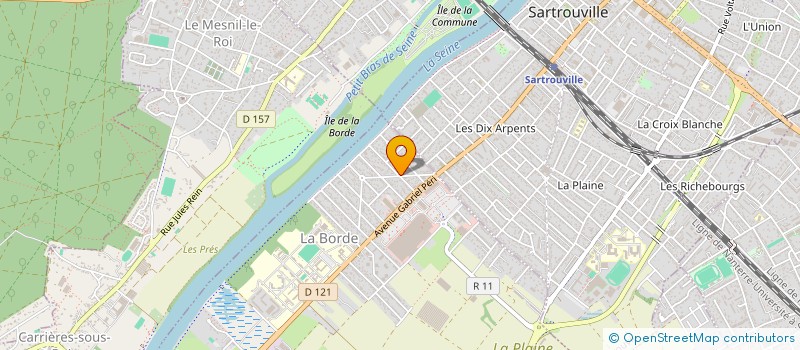 localisation de l'entreprise MONSIEUR TIM ROUAULT à MONTESSON