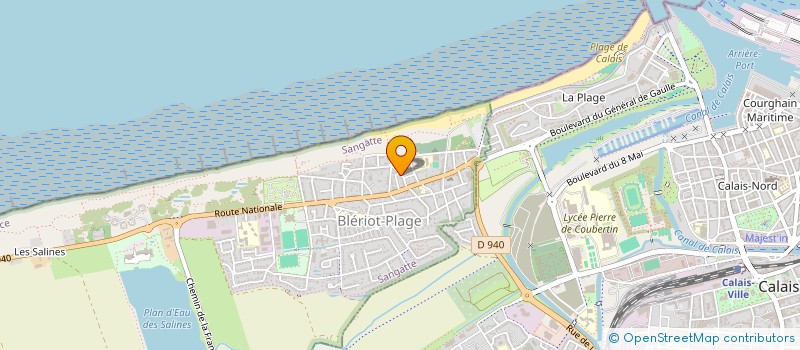 localisation de l'entreprise MONSIEUR TIM TURPIN  SANGATTE