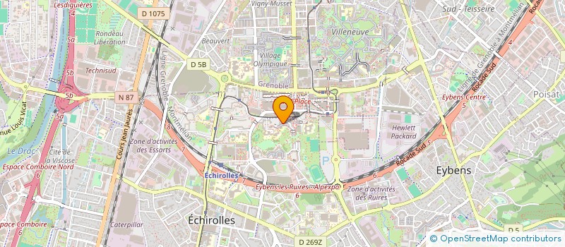 localisation de l'entreprise MONSIEUR TIM VAN GEENEN à ECHIROLLES