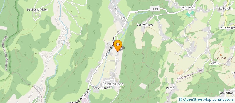 localisation de l'entreprise MONSIEUR TIM VELER  SAINT-AUPRE