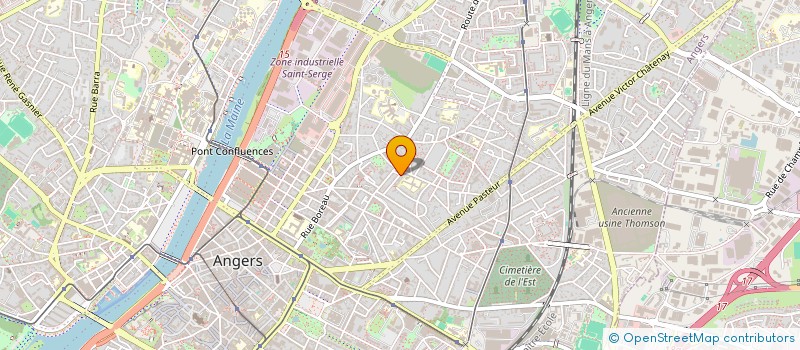 localisation de l'entreprise MONSIEUR TIMEHO CAMUS à ANGERS