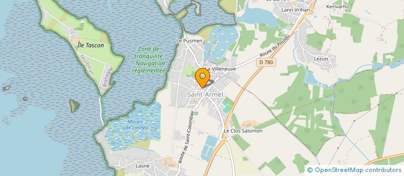 localisation de l'entreprise MONSIEUR TIMEO CHATEAUGRION  LE HEZO