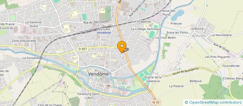 localisation de l'entreprise MONSIEUR TIMEO DENIAU  VENDOME