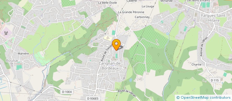 localisation de l'entreprise MONSIEUR TIMEO ESTANOUSE  CARIGNAN-DE-BORDEAUX