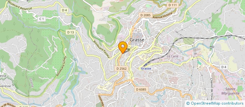 localisation de l'entreprise MONSIEUR TIMEO GUASCH à GRASSE