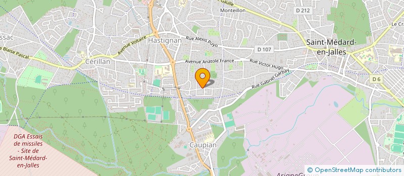 localisation de l'entreprise MONSIEUR TIMEO RODZIEWICZ  SAINT-MEDARD-EN-JALLES