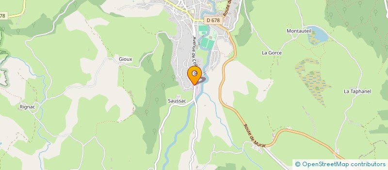 localisation de l'entreprise MONSIEUR TIMEO STIEVENARD à RIOM-ES-MONTAGNES