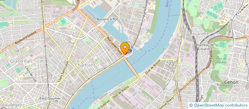 localisation de l'entreprise MONSIEUR TIMEO TARIS  BORDEAUX