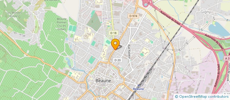 localisation de l'entreprise MONSIEUR TIMMY DALIER à BEAUNE