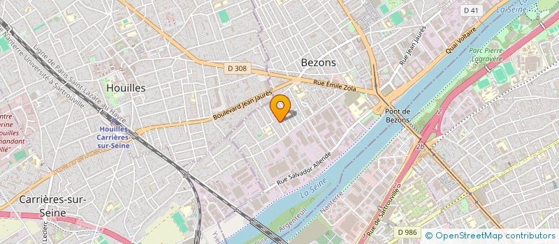 localisation de l'entreprise MONSIEUR TIMMY FRANCO à BEZONS