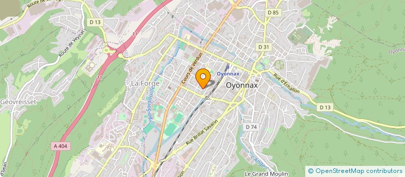 localisation de l'entreprise MONSIEUR TIMO CORREWYN à OYONNAX