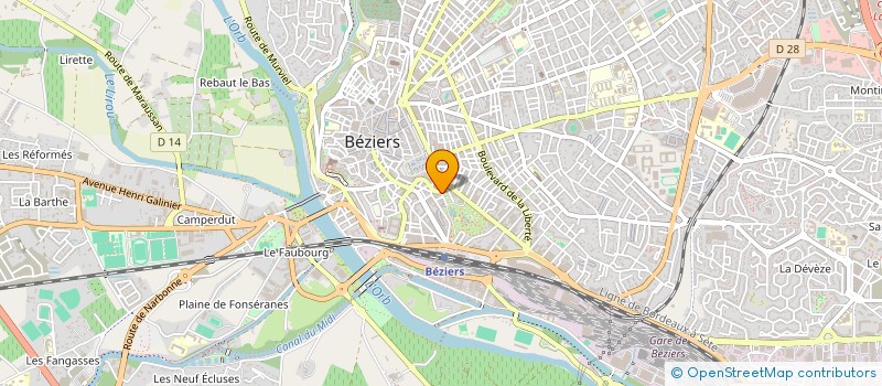 localisation de l'entreprise MONSIEUR TIMO LANGERWERF à BEZIERS