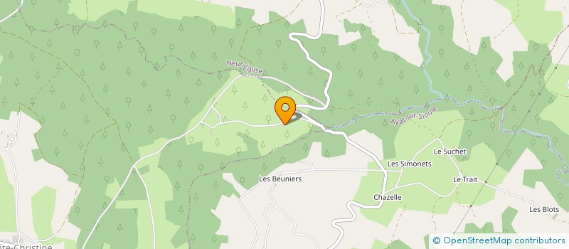 localisation de l'entreprise MONSIEUR TIMO SCHUIT  SAINTE-CHRISTINE