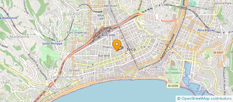localisation de l'entreprise MONSIEUR TIMOFEJS KULISS à NICE